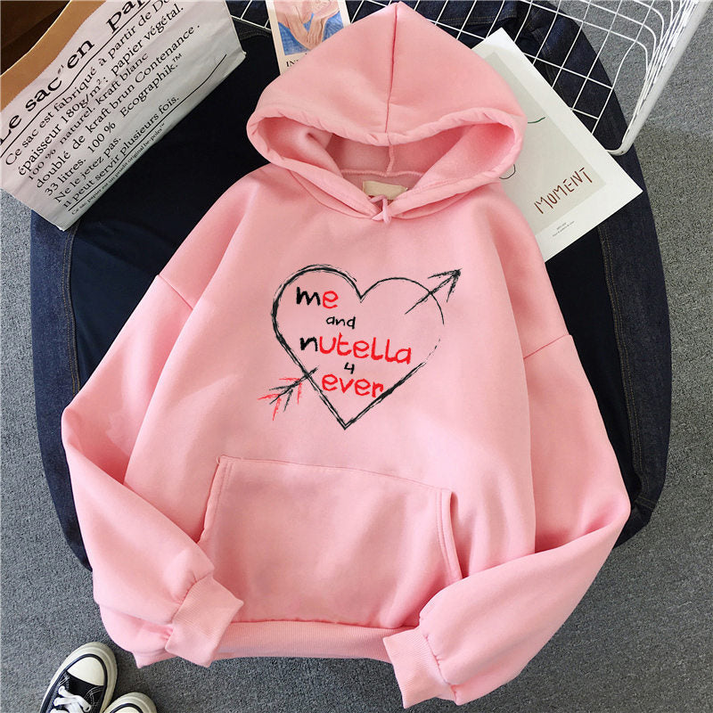 Nutella Sweatshirt Kapüşonlu