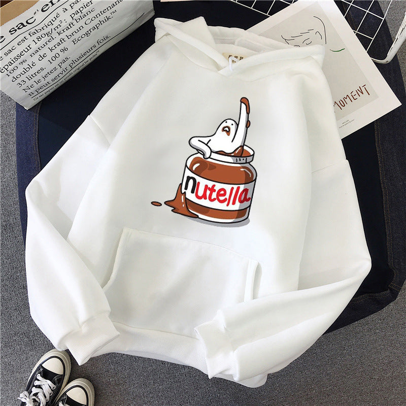 Nutella Sweatshirt Kapüşonlu