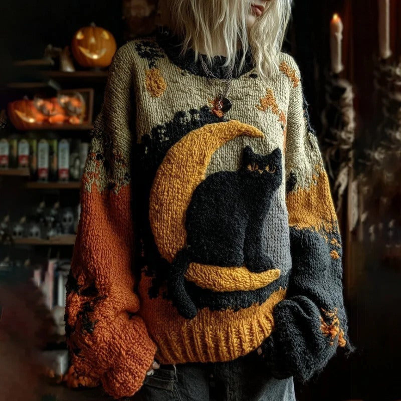Halloween Unisex Same Style Loose Sweater
