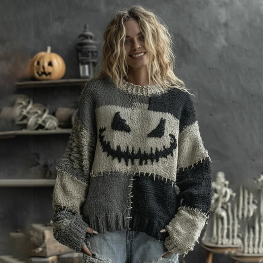 Halloween Unisex Same Style Loose Sweater