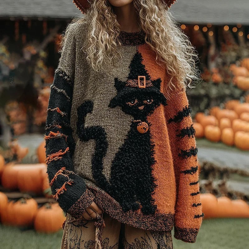 Halloween Unisex Same Style Loose Sweater
