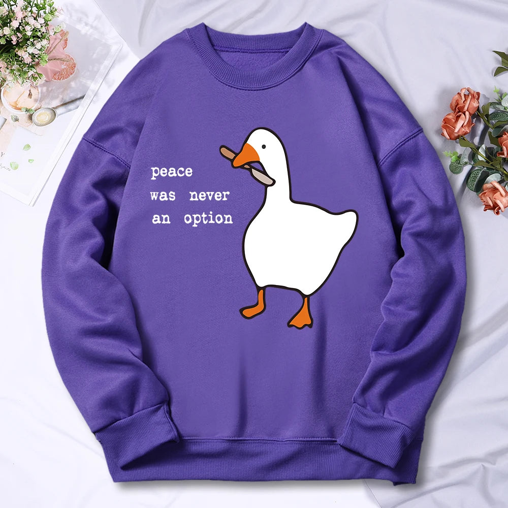 Funny Duck Sweatshirt