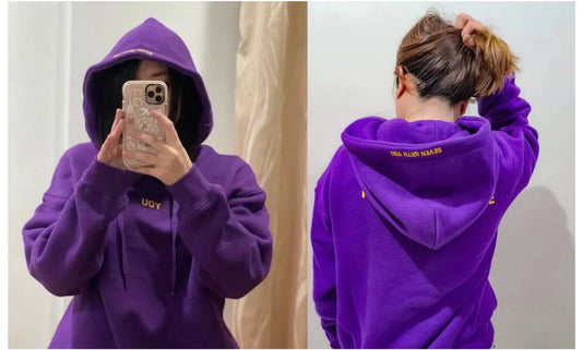 Seven With You Purple Sweatshirt