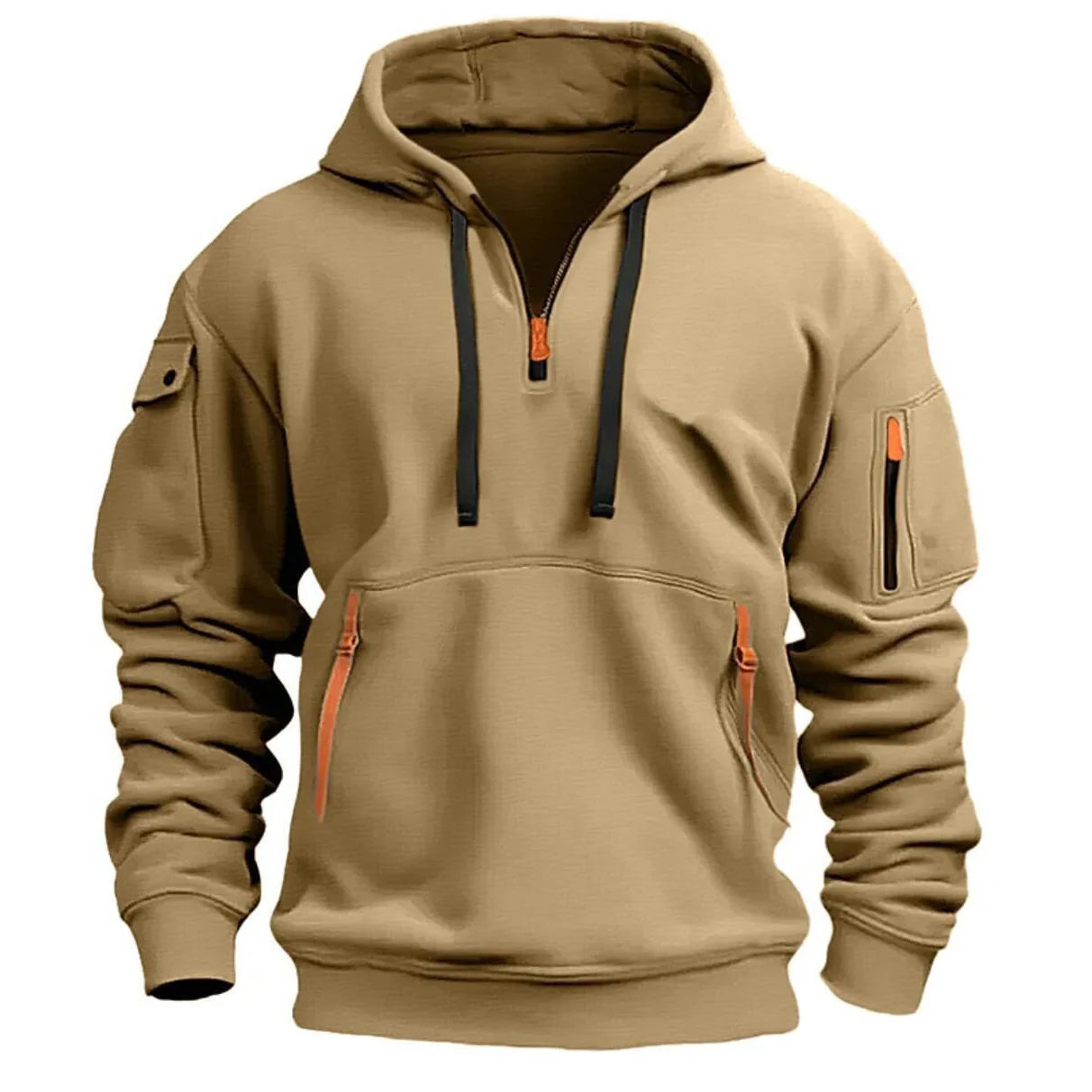 Shoulder Drop Unisex Hooded Sweatshirt
