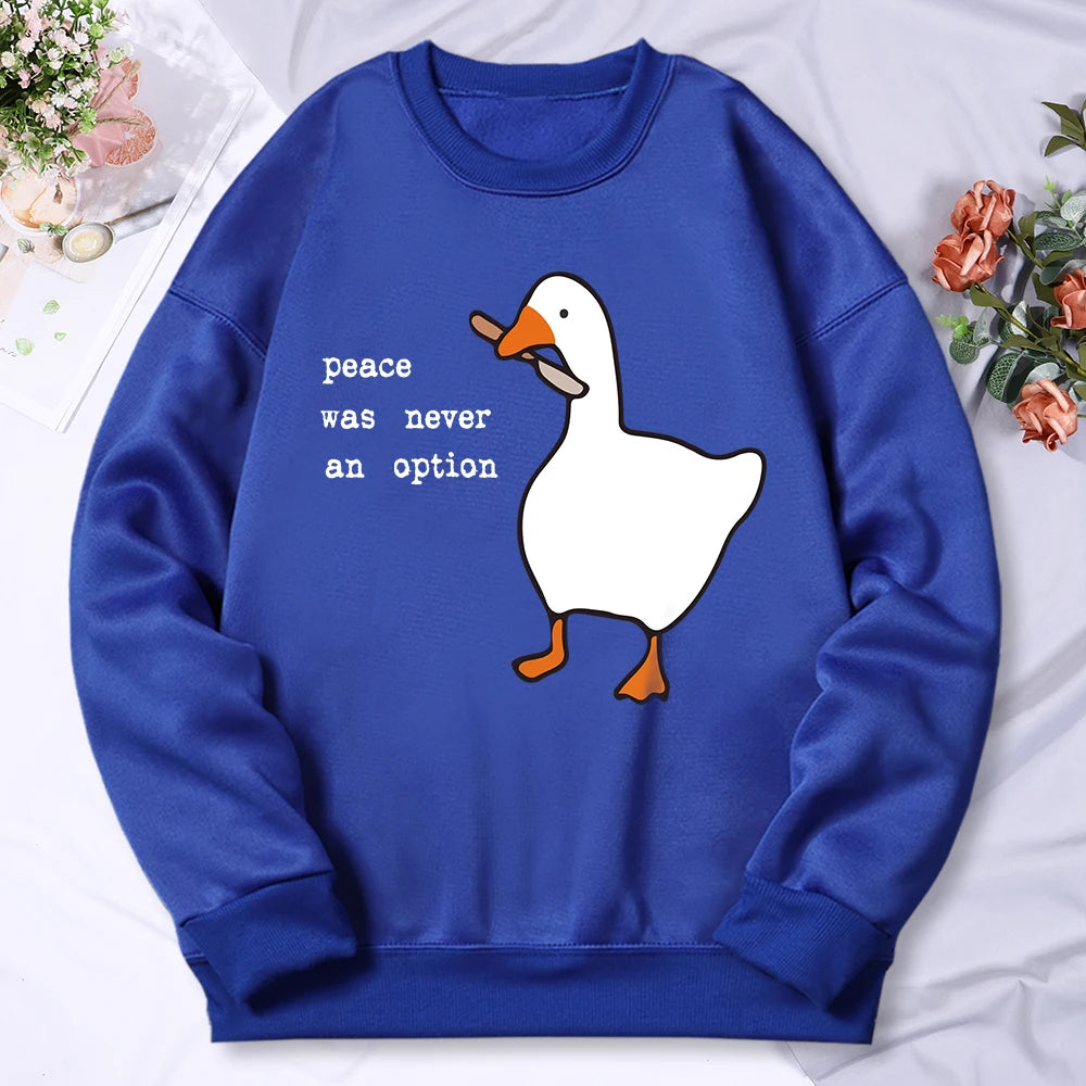 Funny Duck Sweatshirt