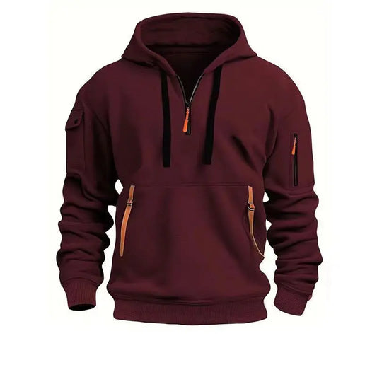 Shoulder Drop Unisex Hooded Sweatshirt