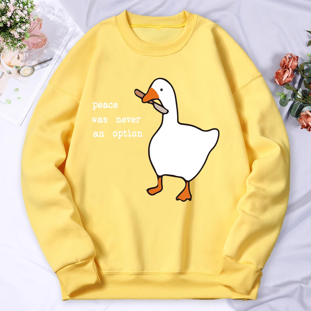 Funny Duck Sweatshirt