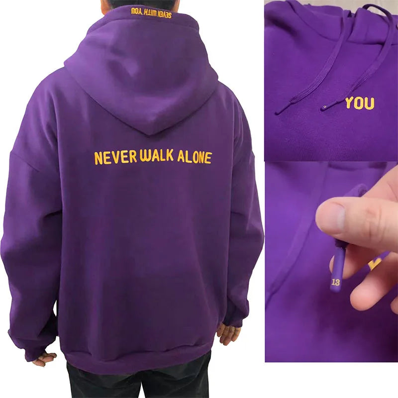 Seven With You Purple Sweatshirt