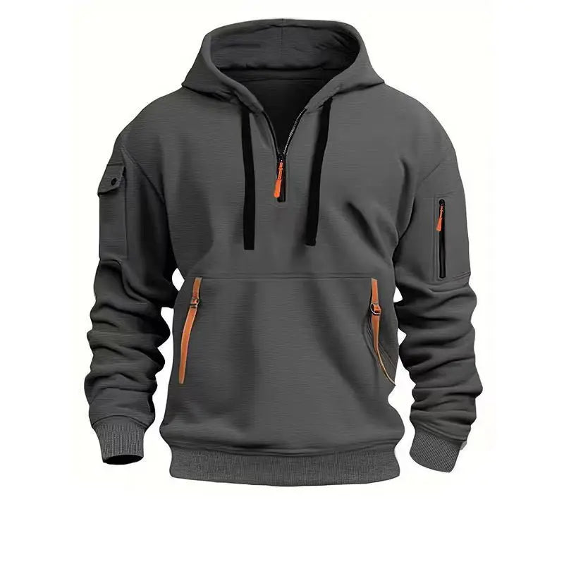 Shoulder Drop Unisex Hooded Sweatshirt